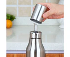 Stainless Steel Oil Dispenser Leakproof Oil Pot Bottle Oil & Vinegar Pourer Olive Oil Jug Bottle Drizzler Olive Oil Cruet(750ml)