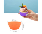 Muffin Silicone Cupcake Case Round Cup Cake DIY Bake Mold Baking Mould - 20x