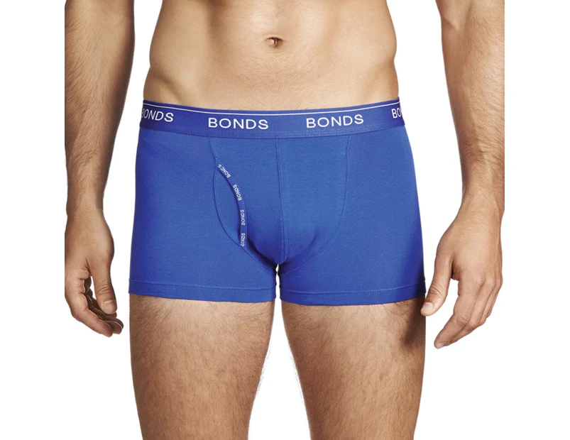 Bonds Blue Mens Guyfront Trunks Briefs Boxer Shorts Comfy Undies Underwear