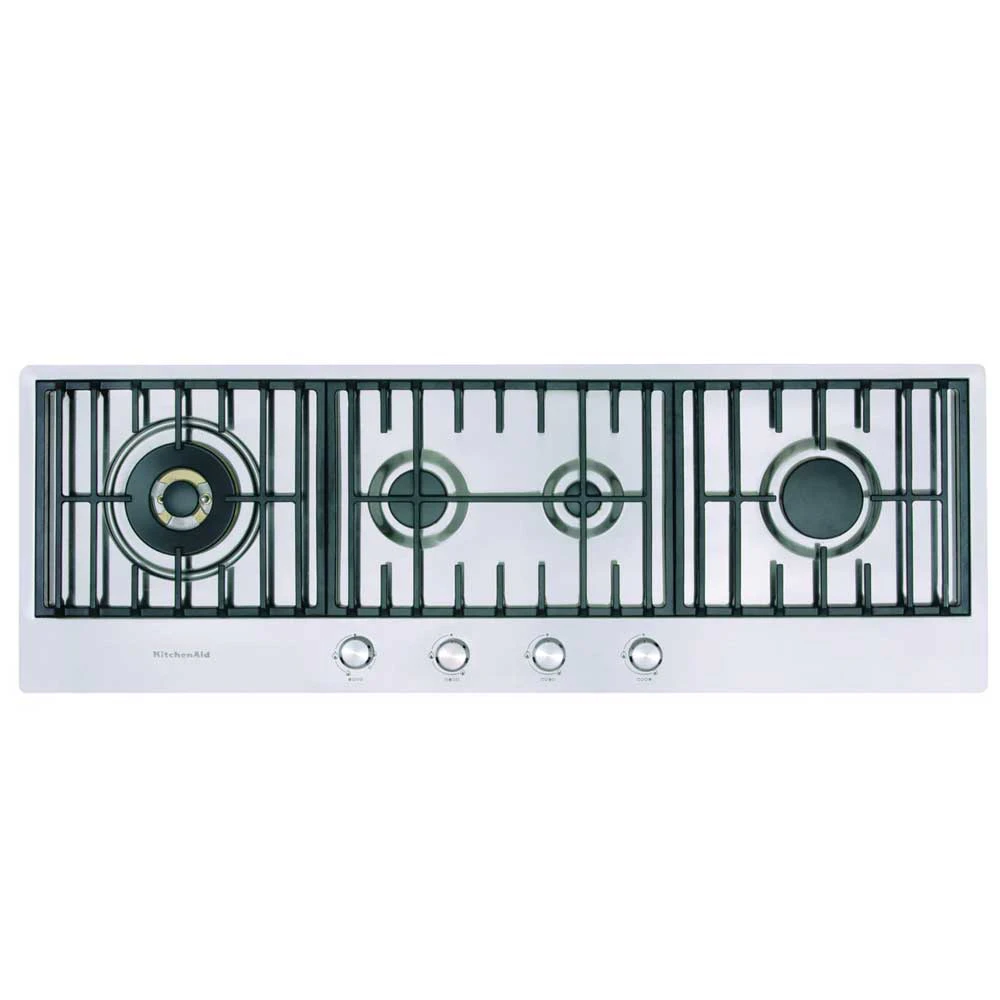 KitchenAid KHSD411380 120cm 4 Burner Gas Cooktop