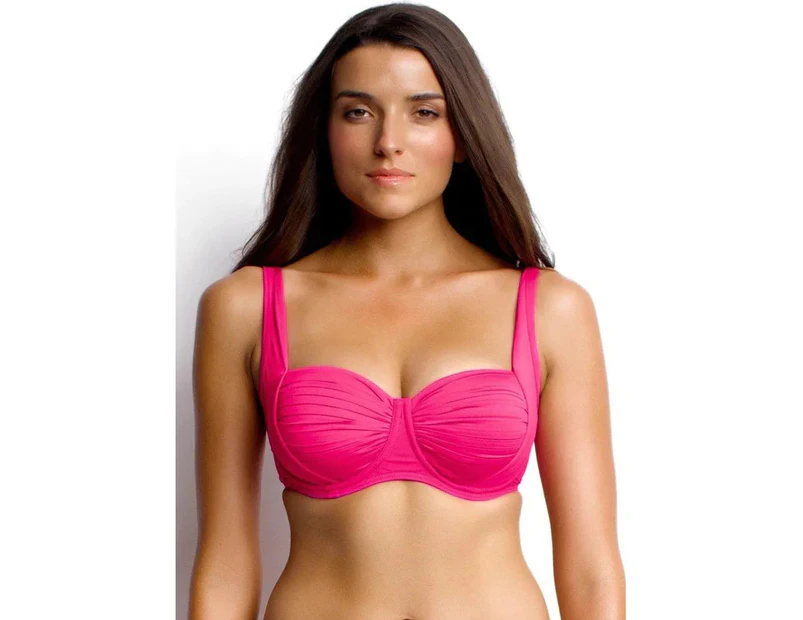 Seafolly Balconette DD-Cup Bikini Top - Raspberry