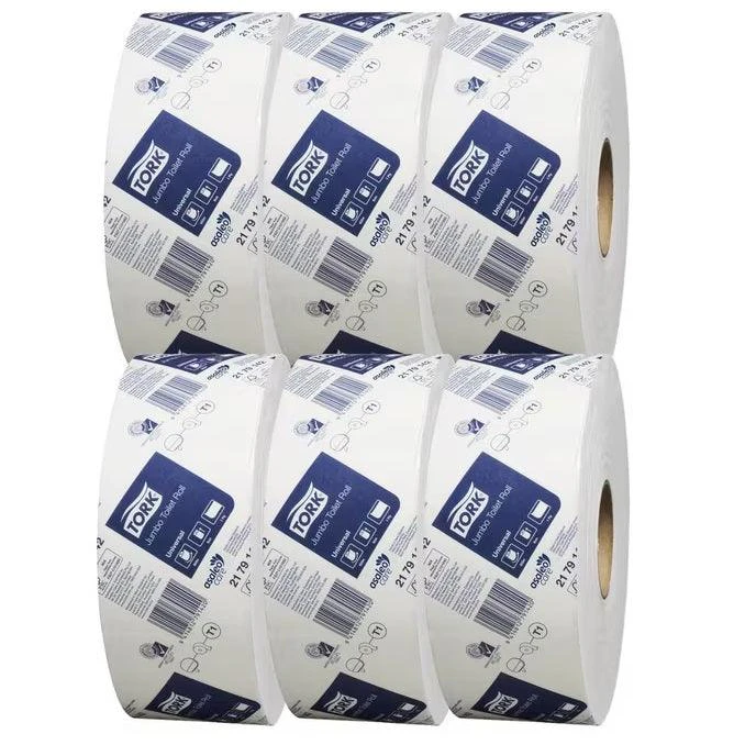 Tork T1 Jumbo Toilet Paper Roll 1ply Universal 600m X 6 Rolls/carton