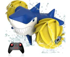 Amphibious Remote Control Shark Toys for 6-12 Year Old Boys Kids, 1:16 Remote Control Boat for Pool & Lake