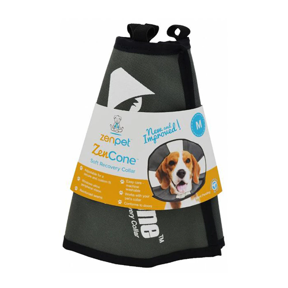 Zenpet Zen Cone Soft Recovery Collar for Dogs & Cats Medium