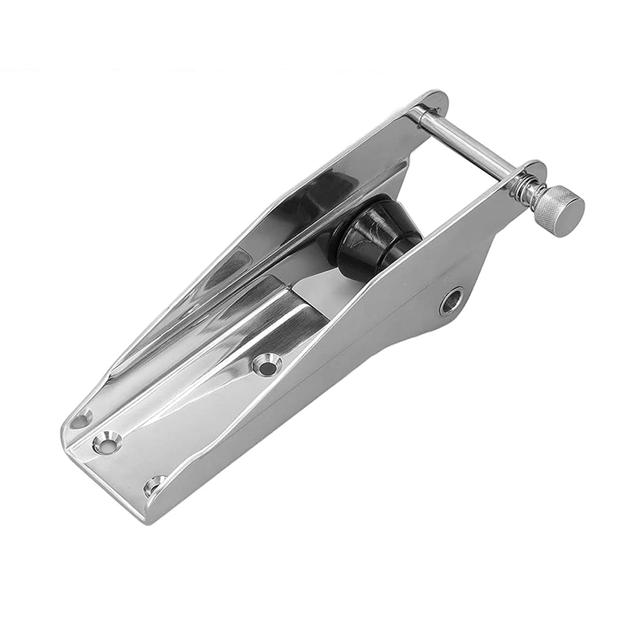 Stainless Steel Bow Anchor Roller With Spring Loaded Pin Mounting Hole