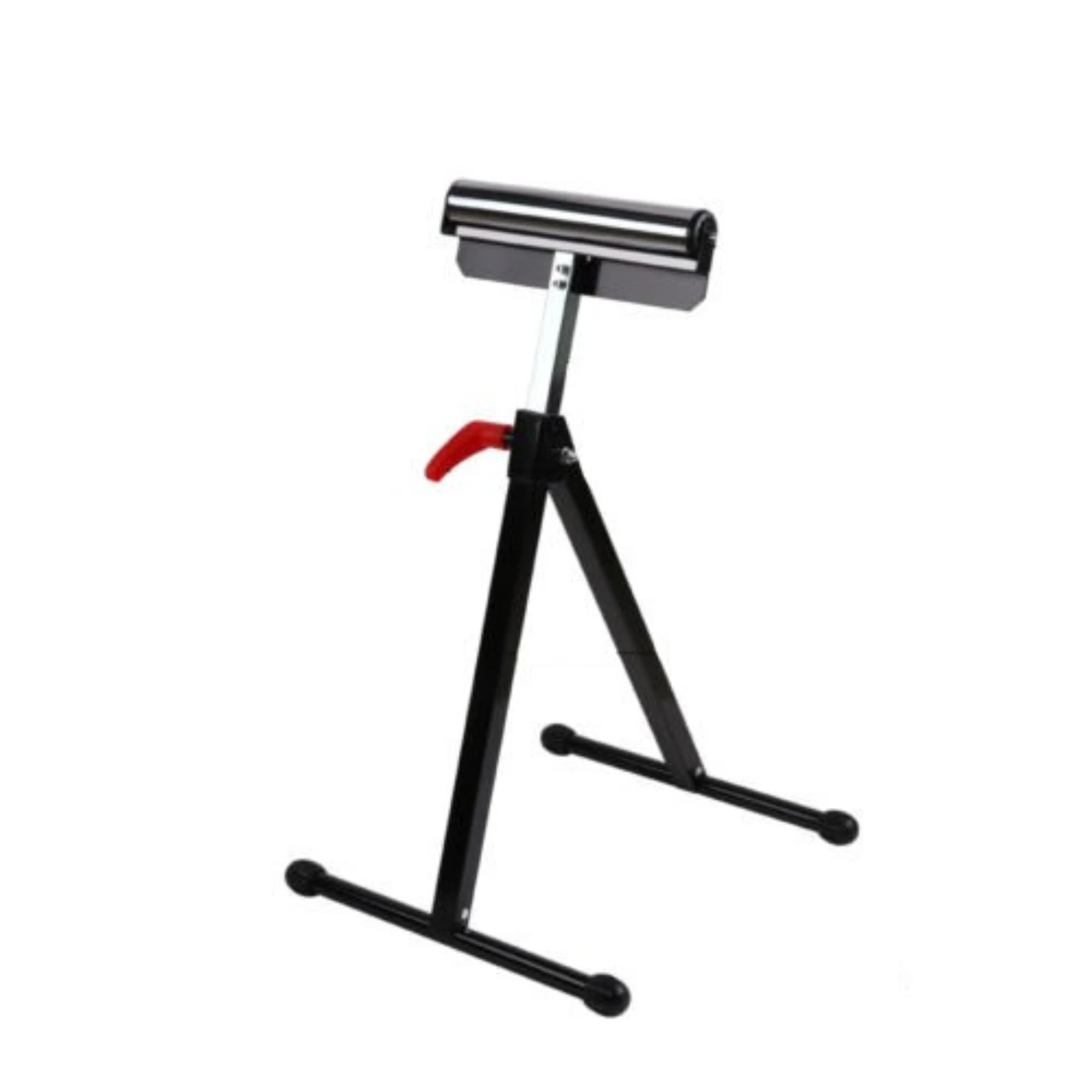 Foldable Roller Support Stand Adjustable Bench Holder Heavy Duty Steel - 67cm to 110cm