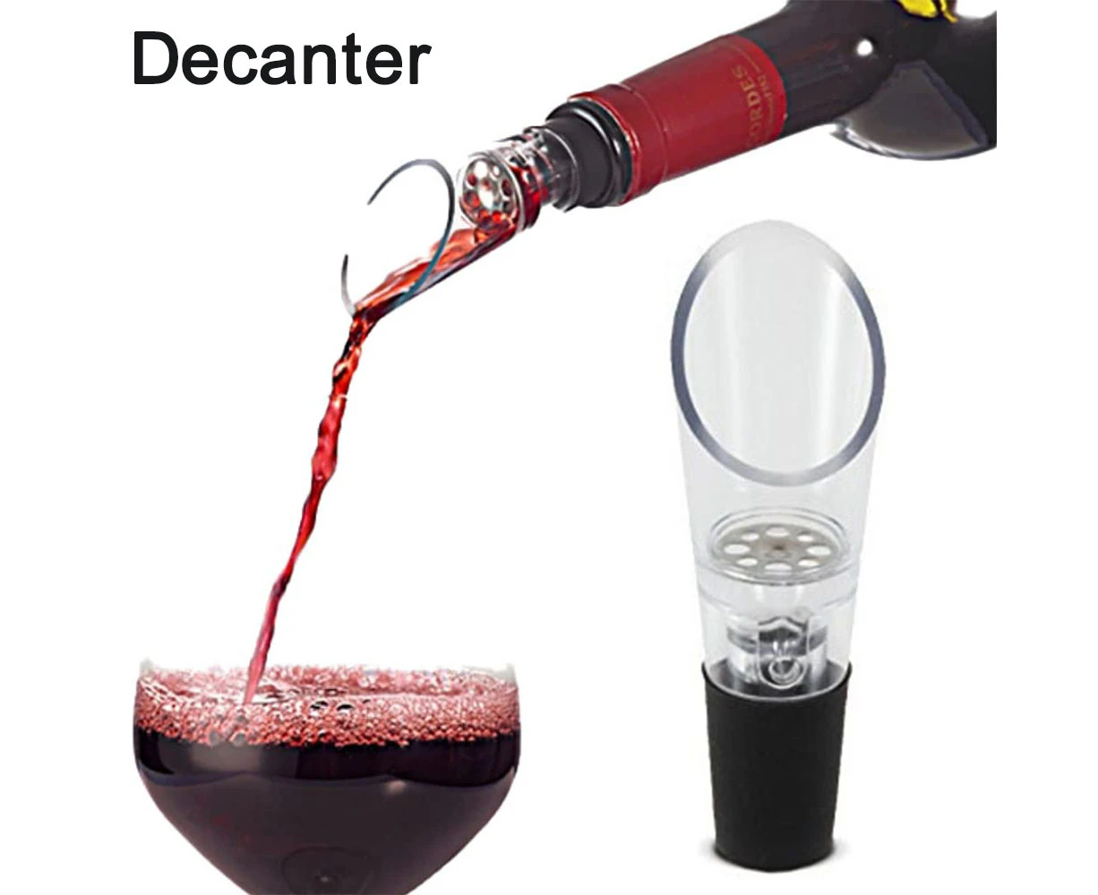 Wine Aerator Pourer (2-pack) - Premium Aerating Decanter Spout