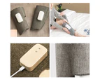 Leg Massager Heated Air Compression Foot Massage Calf Circulation Muscles Relax - Grey