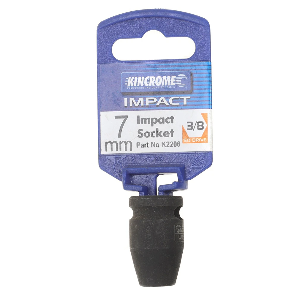 KINCROME 3/8" Drive Impact Socket Long | 7mm