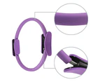 Yoga Pilates Ring Fitness Circle Training Exercise Purple