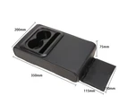 Car Armrest Center Console Boxes Cup Holder Universal Bracket Case SUV Protector