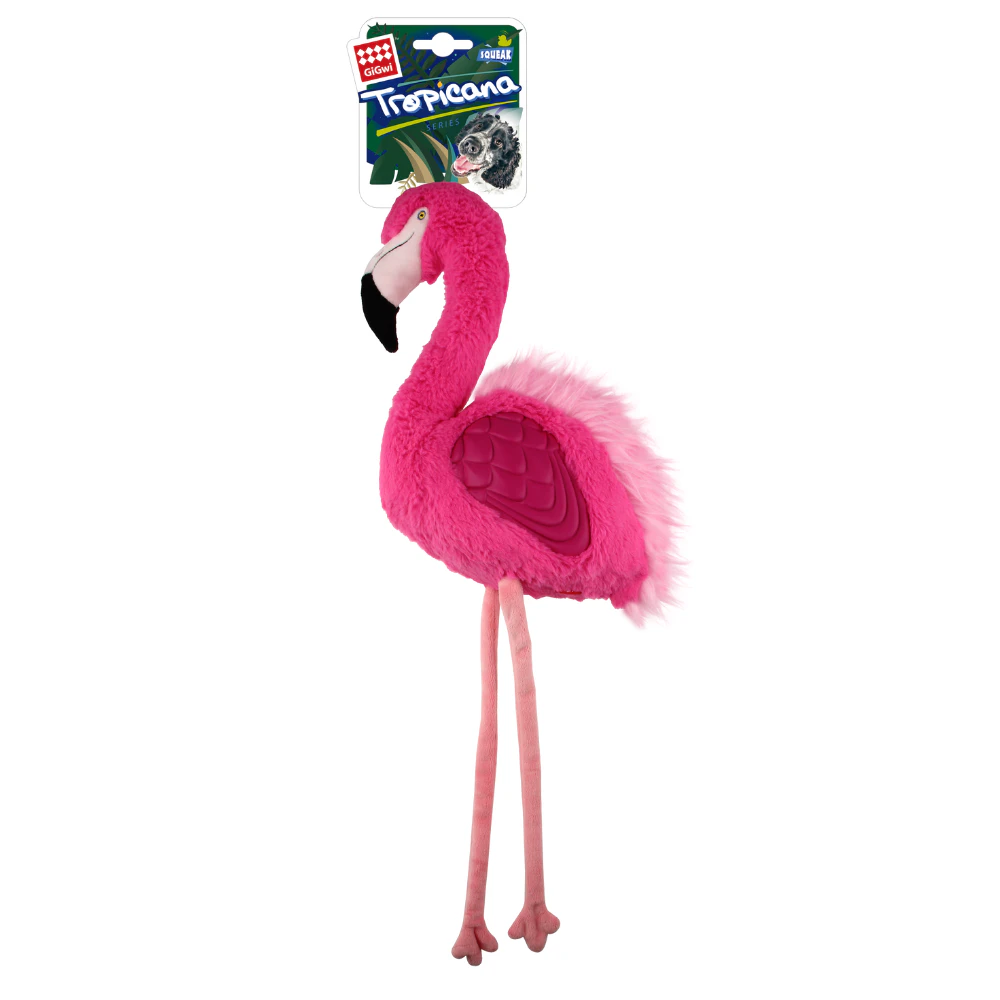 GiGwi Tropicana Flamingo Pink