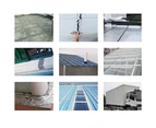 Waterproof Tape Butyl Rubber Aluminium Foil Roof Pipe Caravan Repair Flashing - 50mm 5m Length