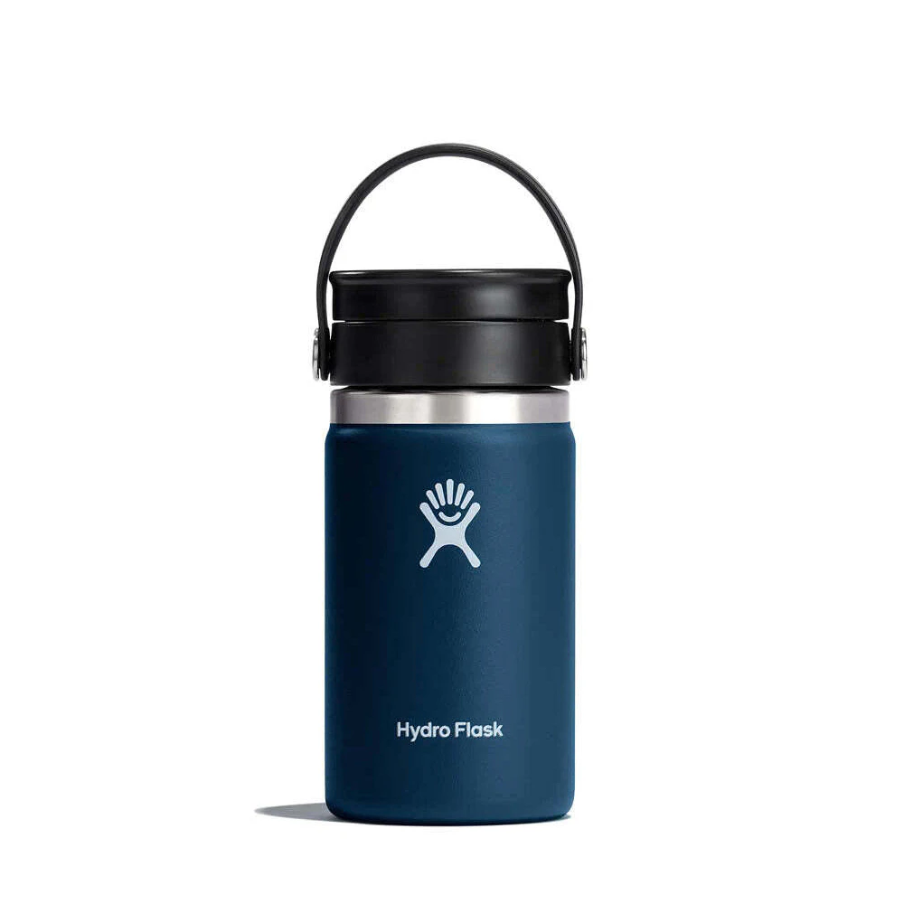 Hydro Flask Wide Mouth 354ml Insulated S/S Bottle Tumbler w/ Flex Sip Lid Indigo