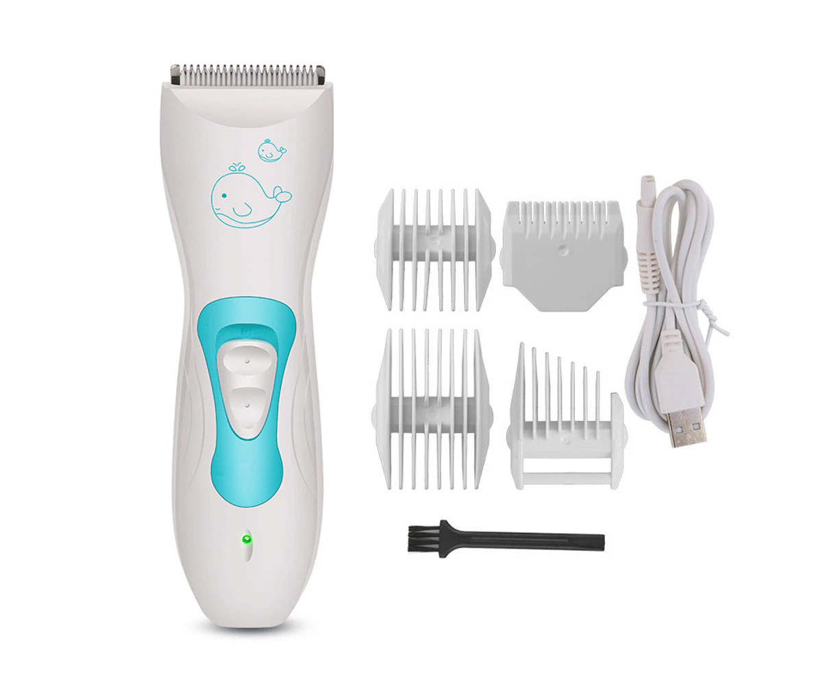 Baby Hair Clippers - Quiet Kids Hair Trimmer, Cordless & Waterproof Chargeable, Haircut Kit for Kids