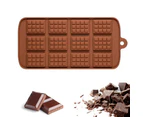 Mini Chocolate Bar Flexible Silicone Mold Candy Chocolate Cake Jelly Mould - 2x