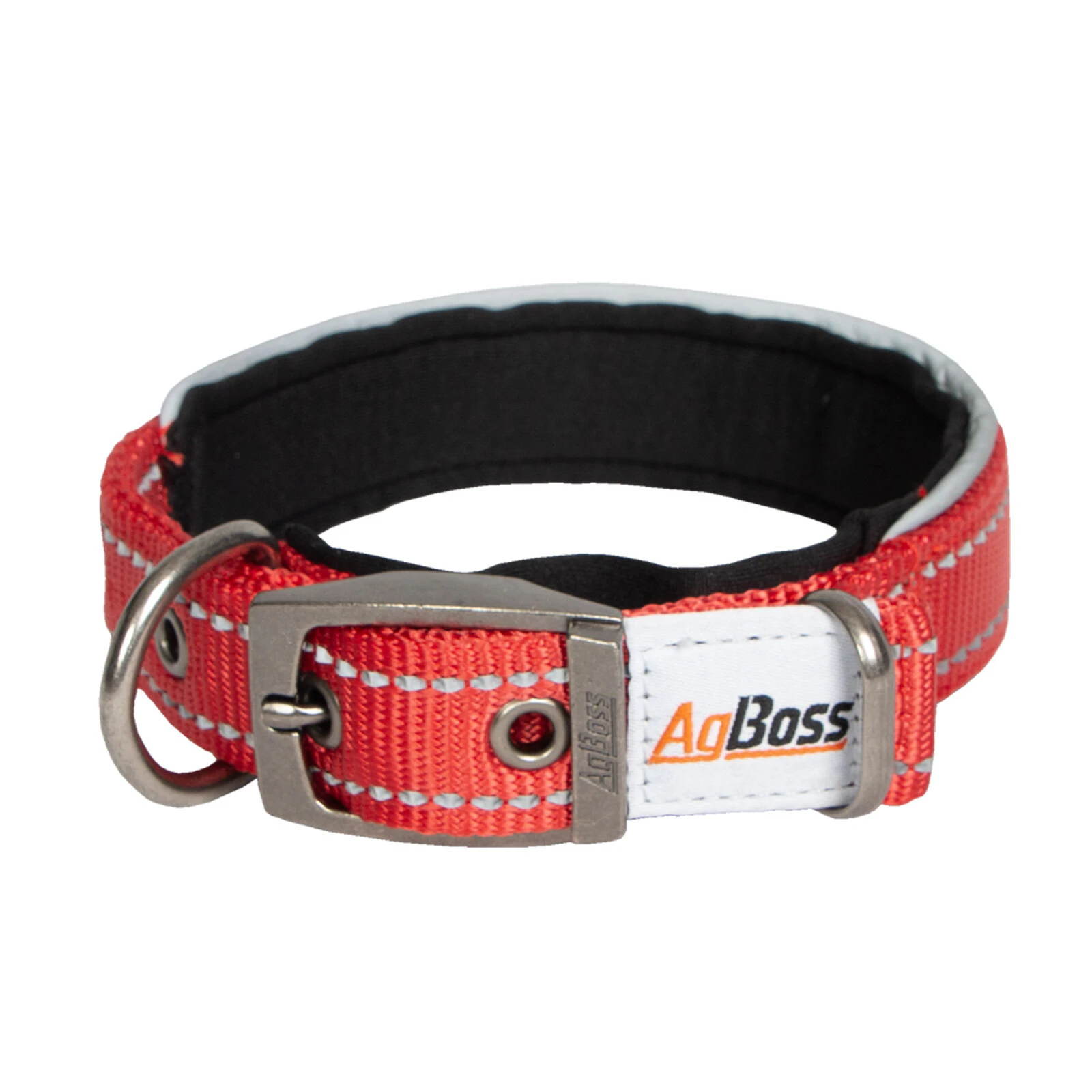 AgBoss Red Dog Collar | 25mm x 45cm (18")