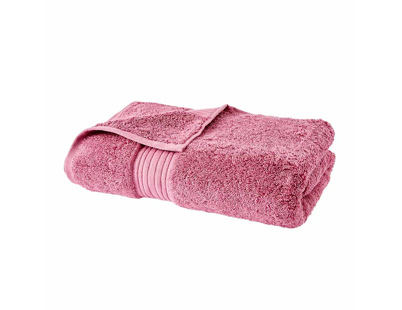 MyHouse  Celene Egyptian Loop  Collection - Berry - Bath Towel