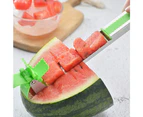 Watermelon Windmill Cutter Slicer - Auto Stainless Steel Melon Cuber Knife - Fun Fruit Vegetable Salad Quickly Cut Tool, Best Gift