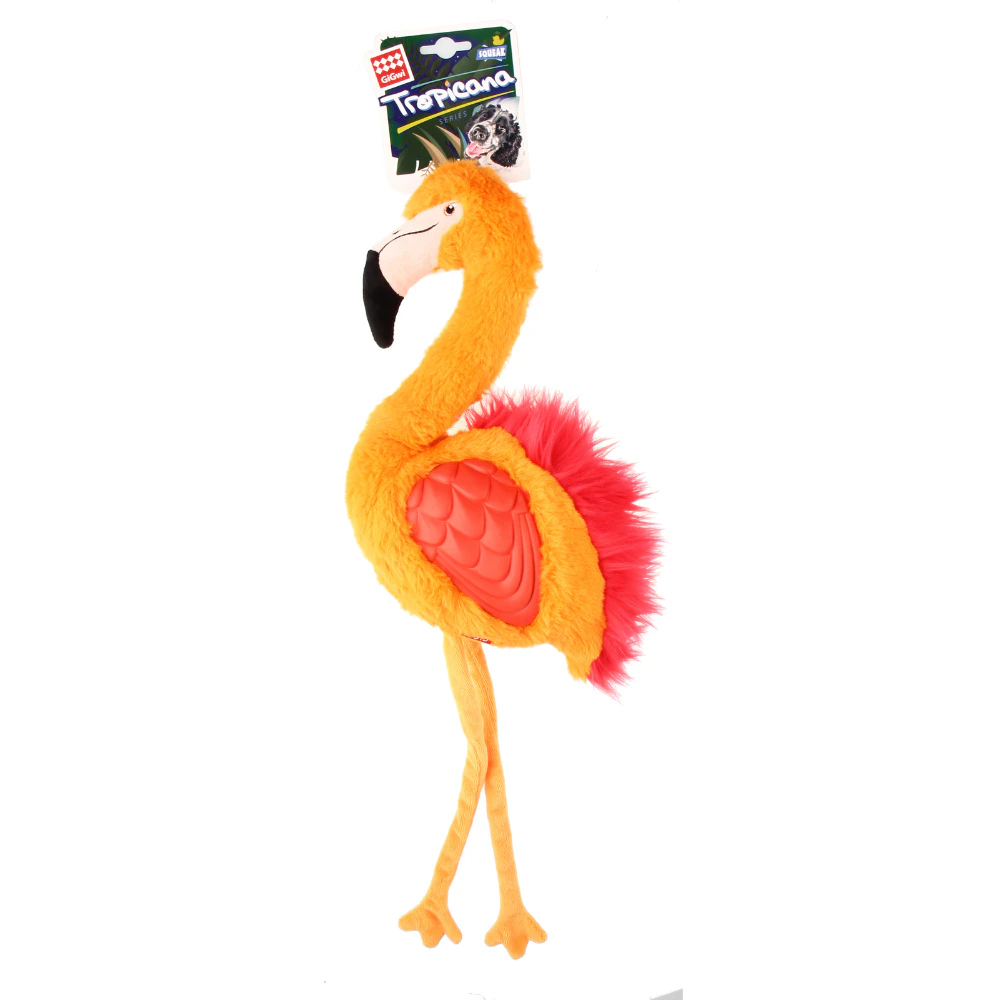 GiGwi Tropicana Flamingo Yellow