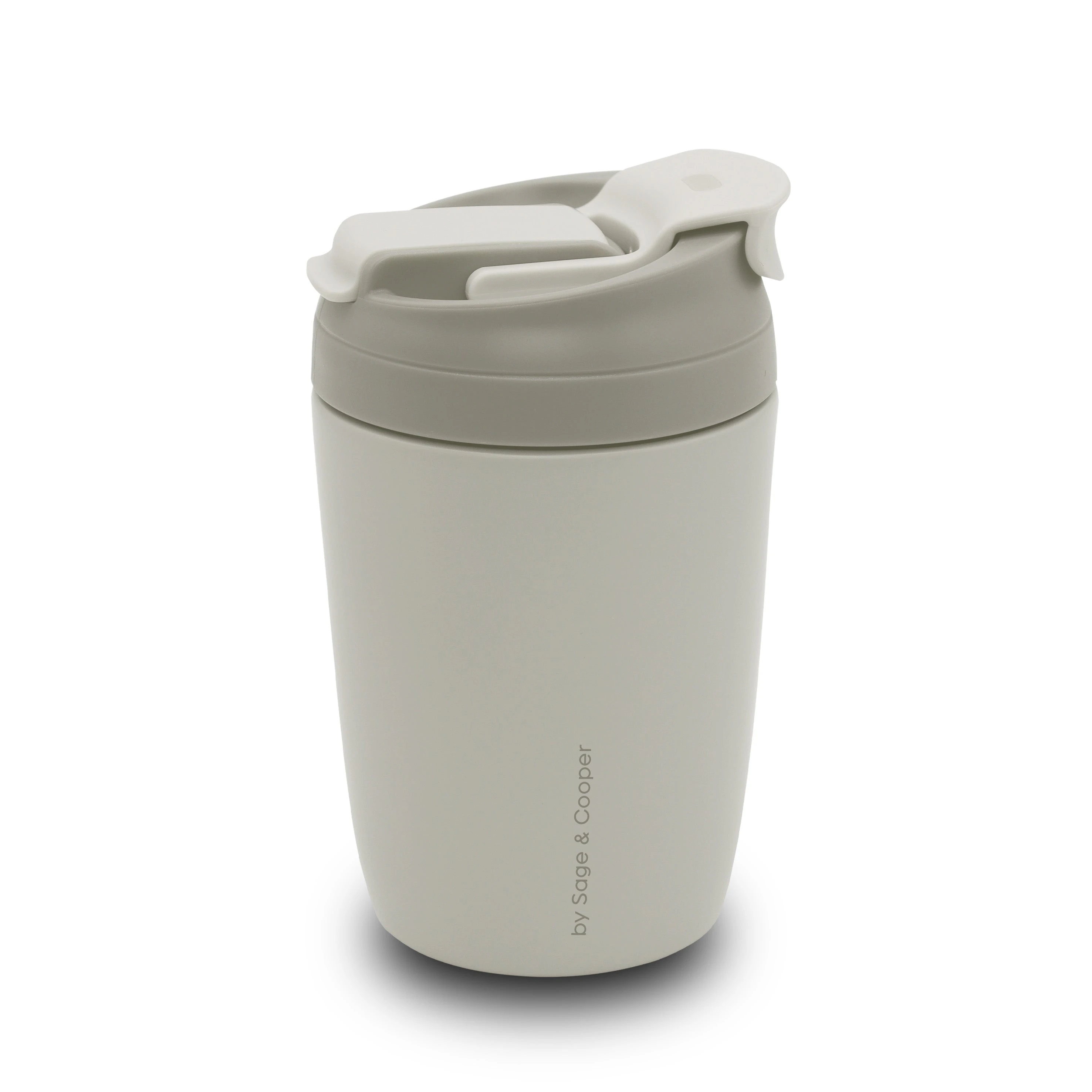 Olive Reusable Cup - Cloud/Gunmetal