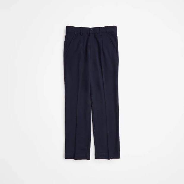 Target School Structured Twill Pants - Blue