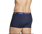 2x Bonds Guyfront Trunks Mens Navy Blue Briefs Boxer Undies Underwear MZVJ Bulk