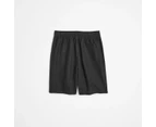 Target School Microfibre Shorts - Black