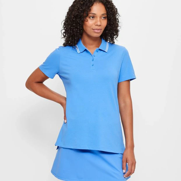 Target Active Pique Polo T-Shirt - Blue