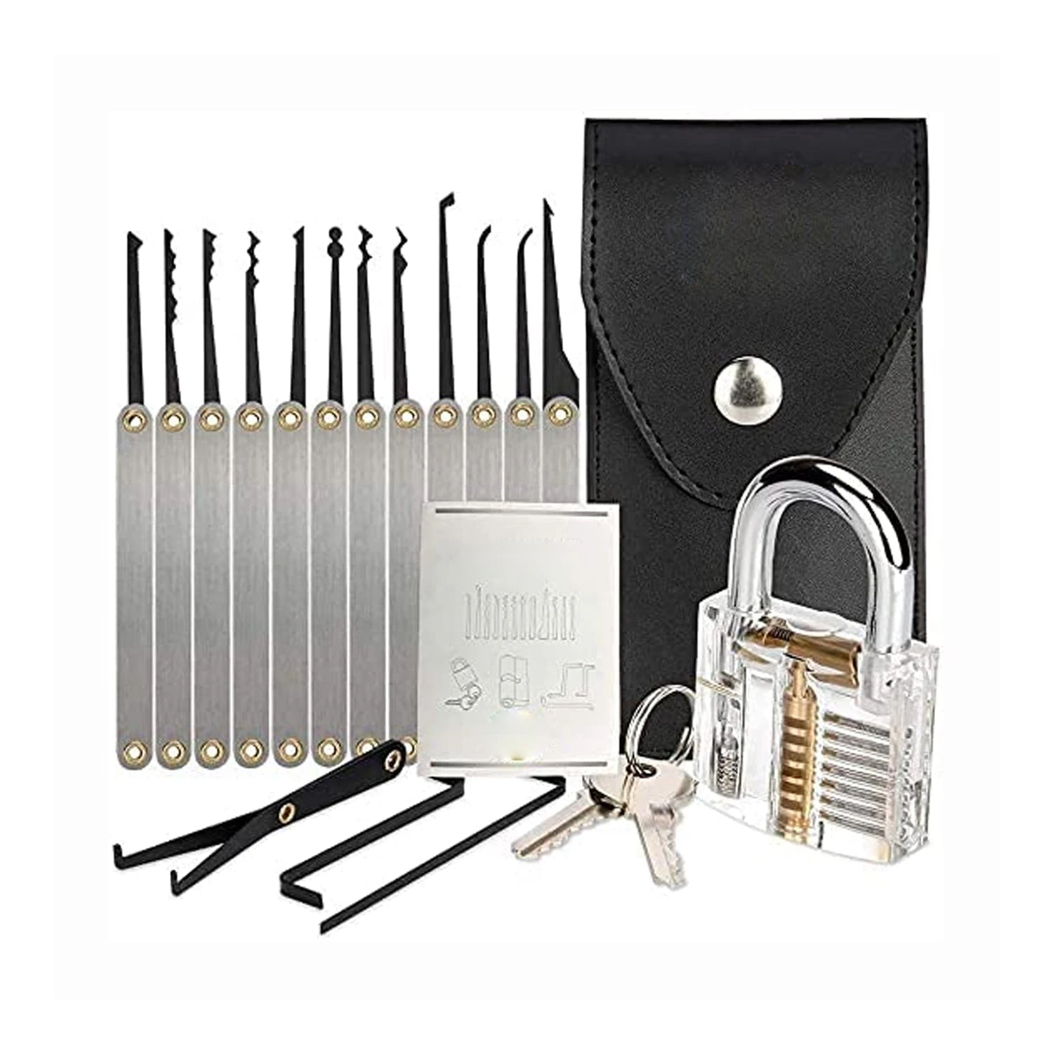 Security Practice Lock Picking Door Kit Set