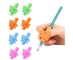 8 Pieces  Pencil Grips,  Pencil Grip Writing Aid, Writing Aid Grip, Universal Pen Holder Grip Child Finger Grips Holder Handwriting Tool for Pen Children