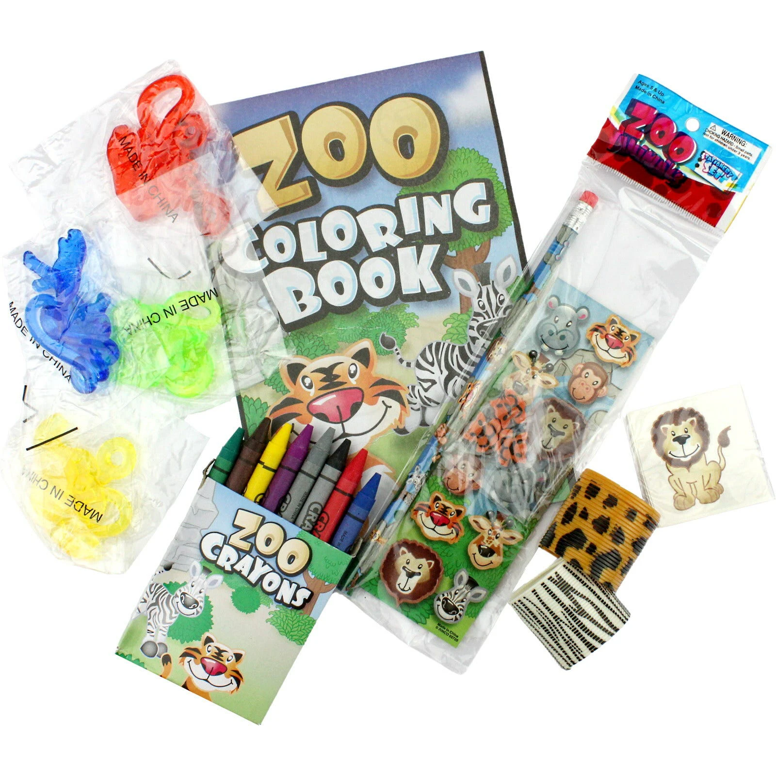 Zoo Animals Favour Pack