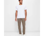 Target Dobby Stretch Pants - Brown