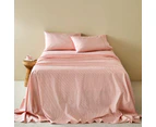 MyHouse  Macy Sheet Set - Apricot - Queen