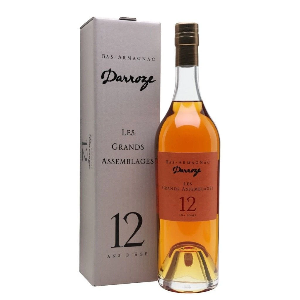 DARROZE ARMAGNAC GRAND BAS ARMAGNAC 12 YEAR OLD 43% 700ML