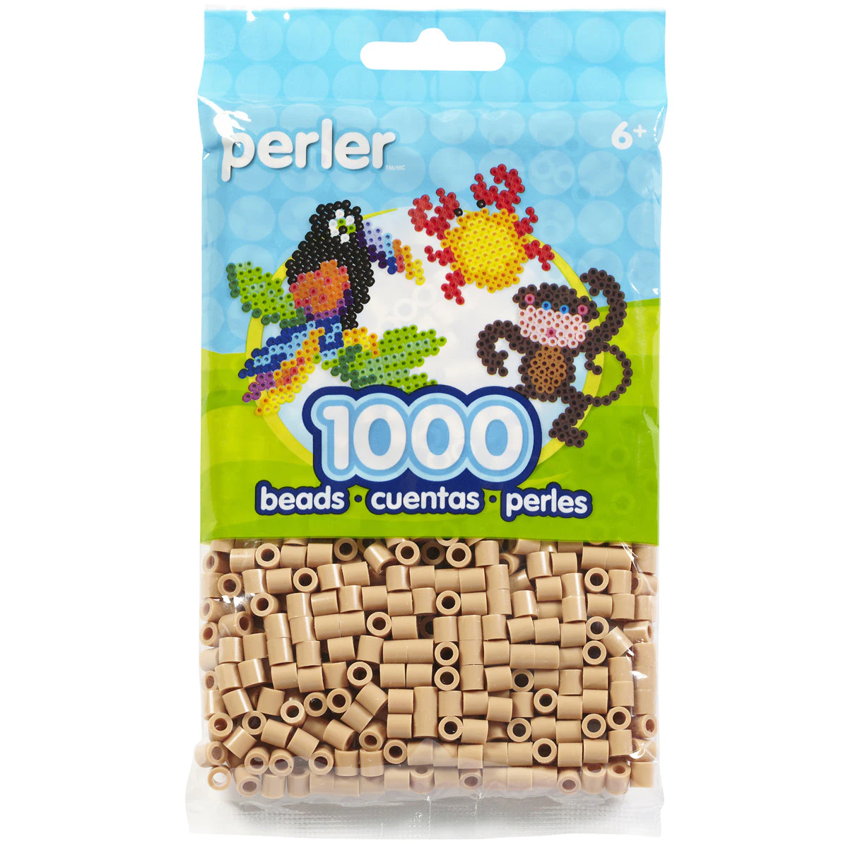 Perler Beads 1,000 pack  - Tan*