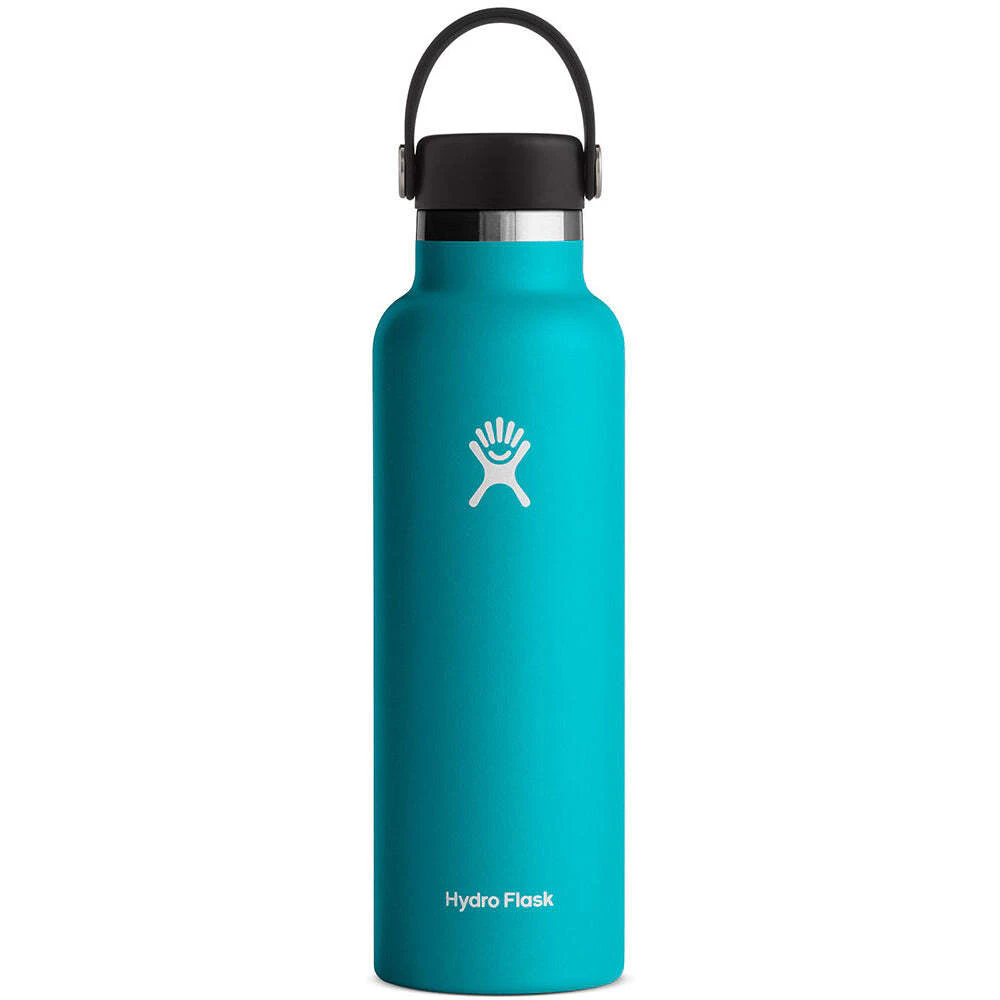 Hydro Flask Standard Mouth Flex Cap 621ml S/S Insulated Bottle Tumbler Laguna