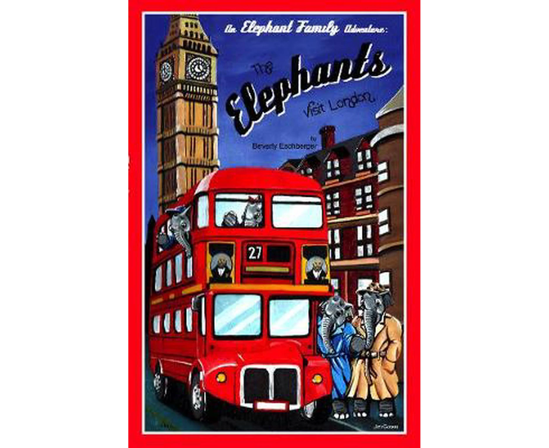 Elephants Visit London