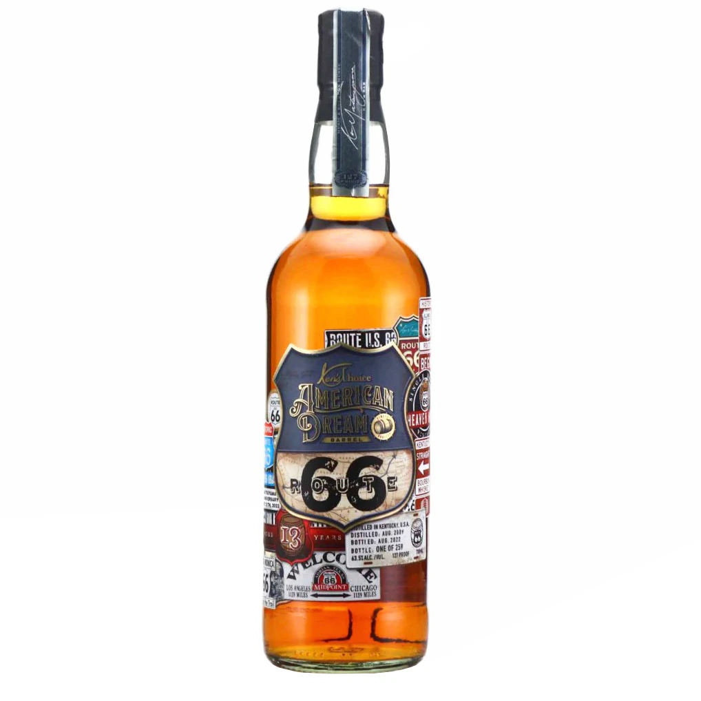 Heaven Hill 13 Year Old 2009 Ken's Choice American Dream Barrel - Route 66 700ml