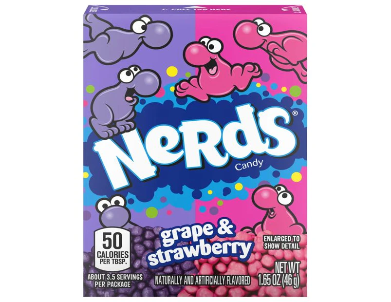 Nerds Grape & Strawberry Candy - 46g