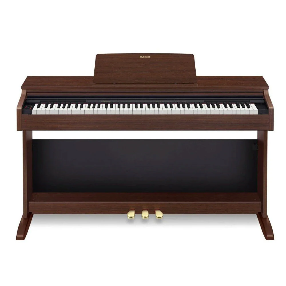 Casio Celviano 88-Note 22-Tone Digital Piano w/ Bench & AiR Sound Source – Brown