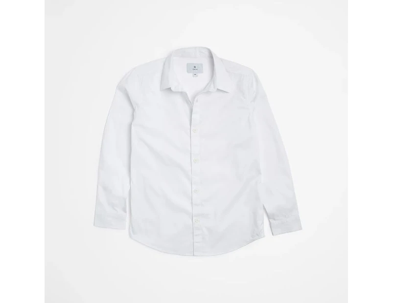 Target Long Sleeve Shirt - White