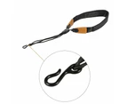 Universal Adjustable Soft Leather Saxophone Sax Neck Strap With Eva Padded Metal Hook Saxophone Parts Accessories