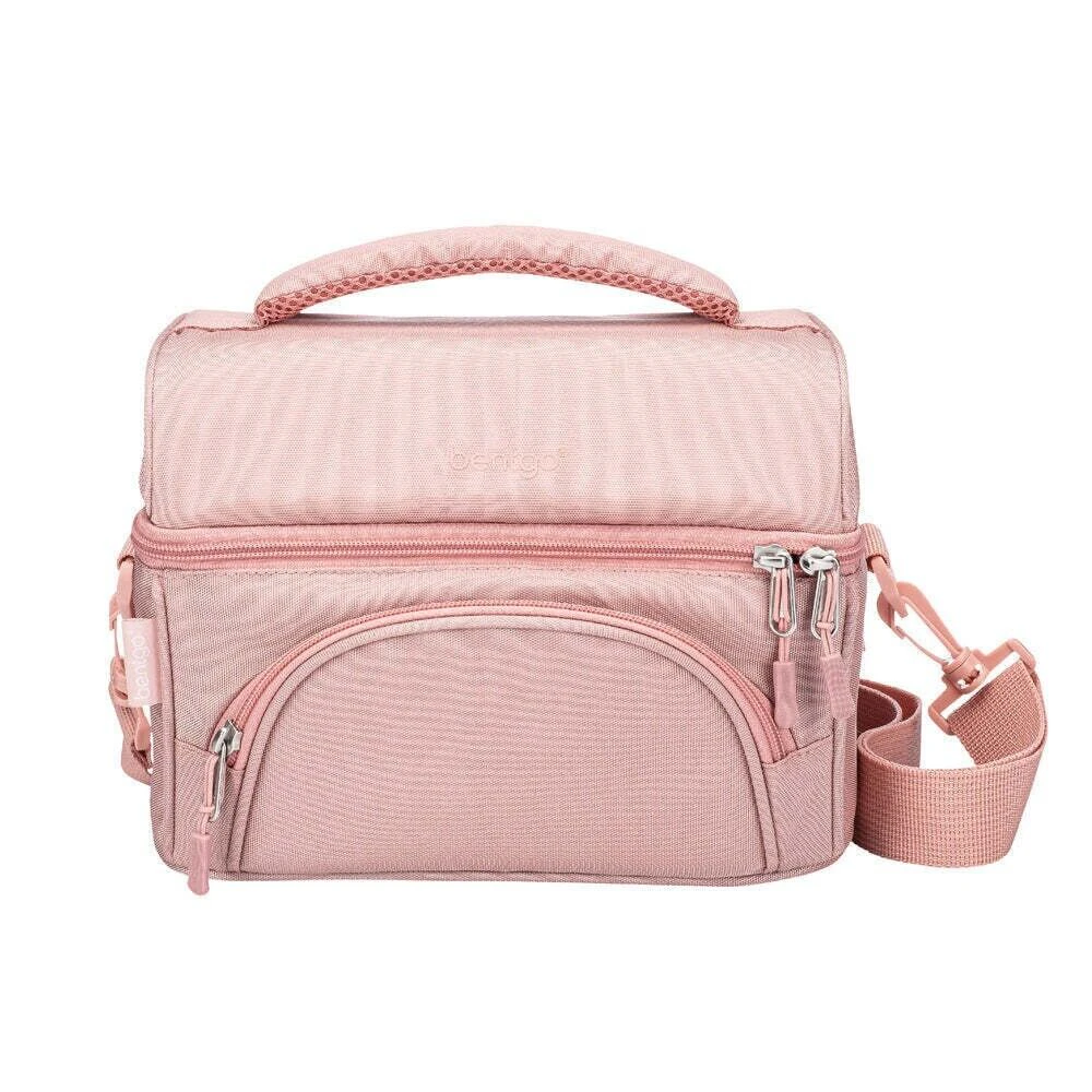 Bentgo Deluxe Lunch Bag Carrying Strap Insulated Design - Blush