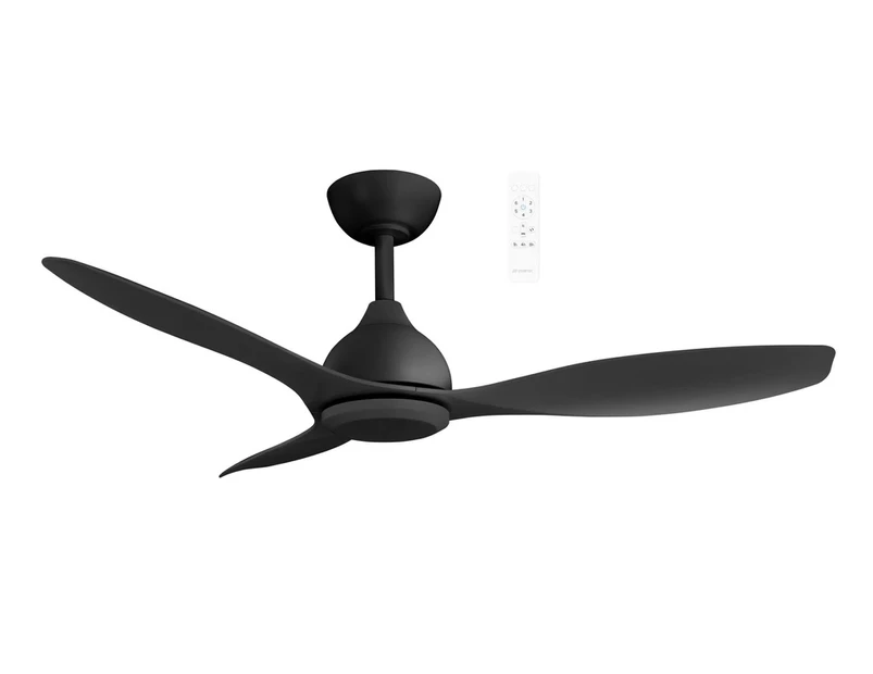 Martec Elite 1200mm Smart DC Ceiling Fan with WiFi Remote Black