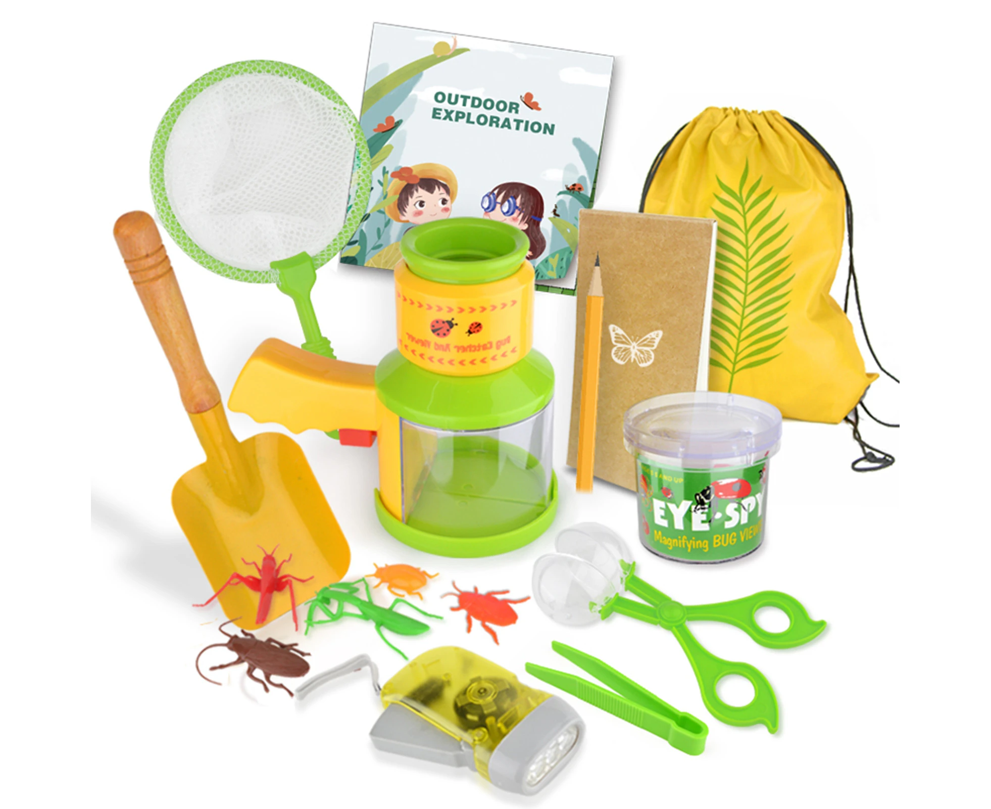 Outdoor Explorer Kit Imaginative Smooth Plastic Kids Outdoor Explorer Kit for Kids