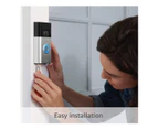 Ring Video Doorbell 2nd Generation 1080p HD video Satin Nickel