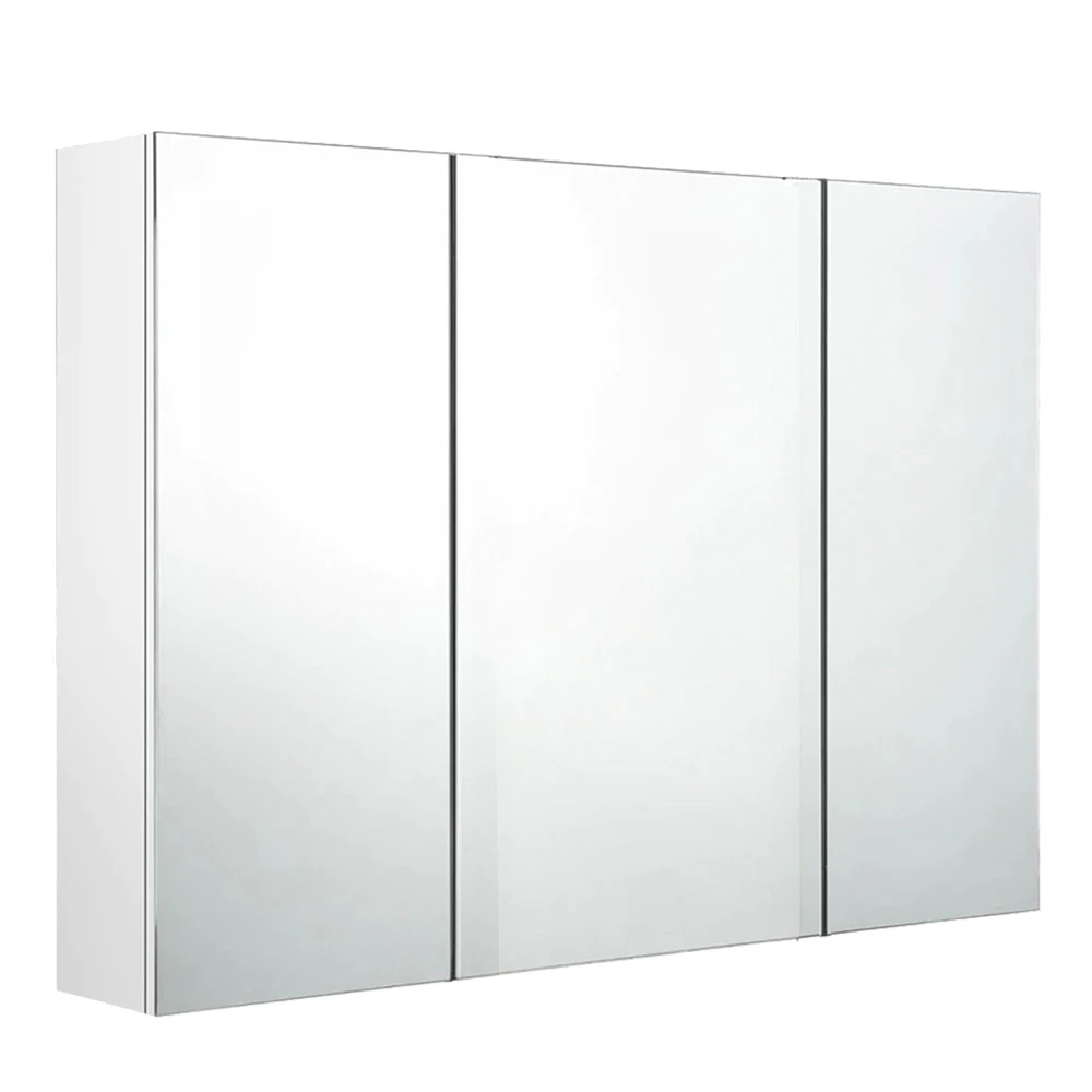 Viviendo Bathroom Mirror Cabinet Home Washroom Toilet Wall-Mounted