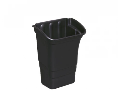 Rubbermaid 3353 Refuse Bin 30.3L - Black 55.9Cm H X 43.2Cm W X 30.3Cm L