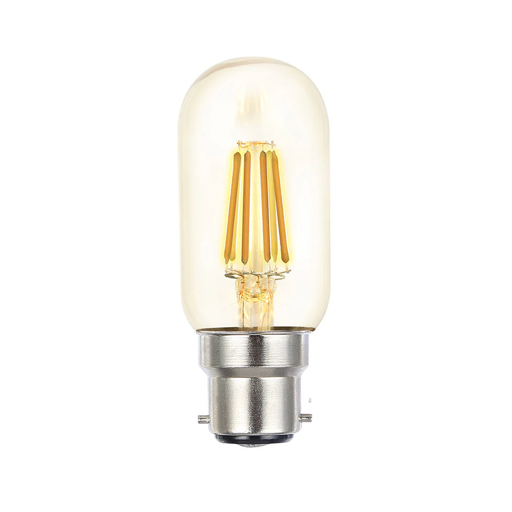 50 Pack LV LUCE LED Filament T45 8W B22 6000k Day Light Globes Bulbs